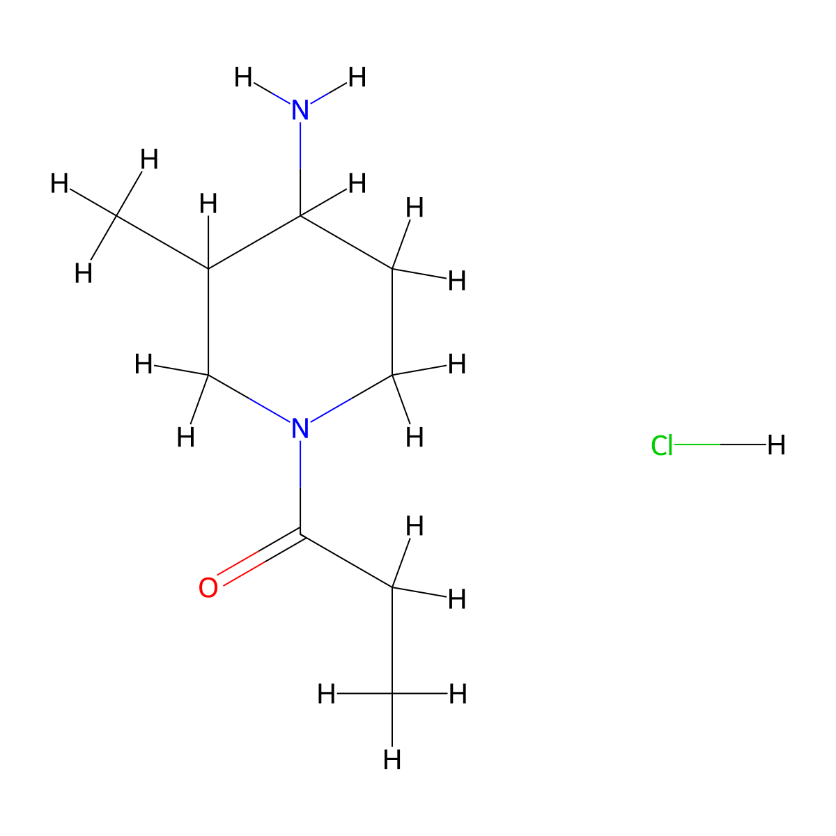 1-(4-Amino-3-methylpiperidin-1-yl)propan-1-one hydrochloride molecular structure, CAS 1432679-32-7