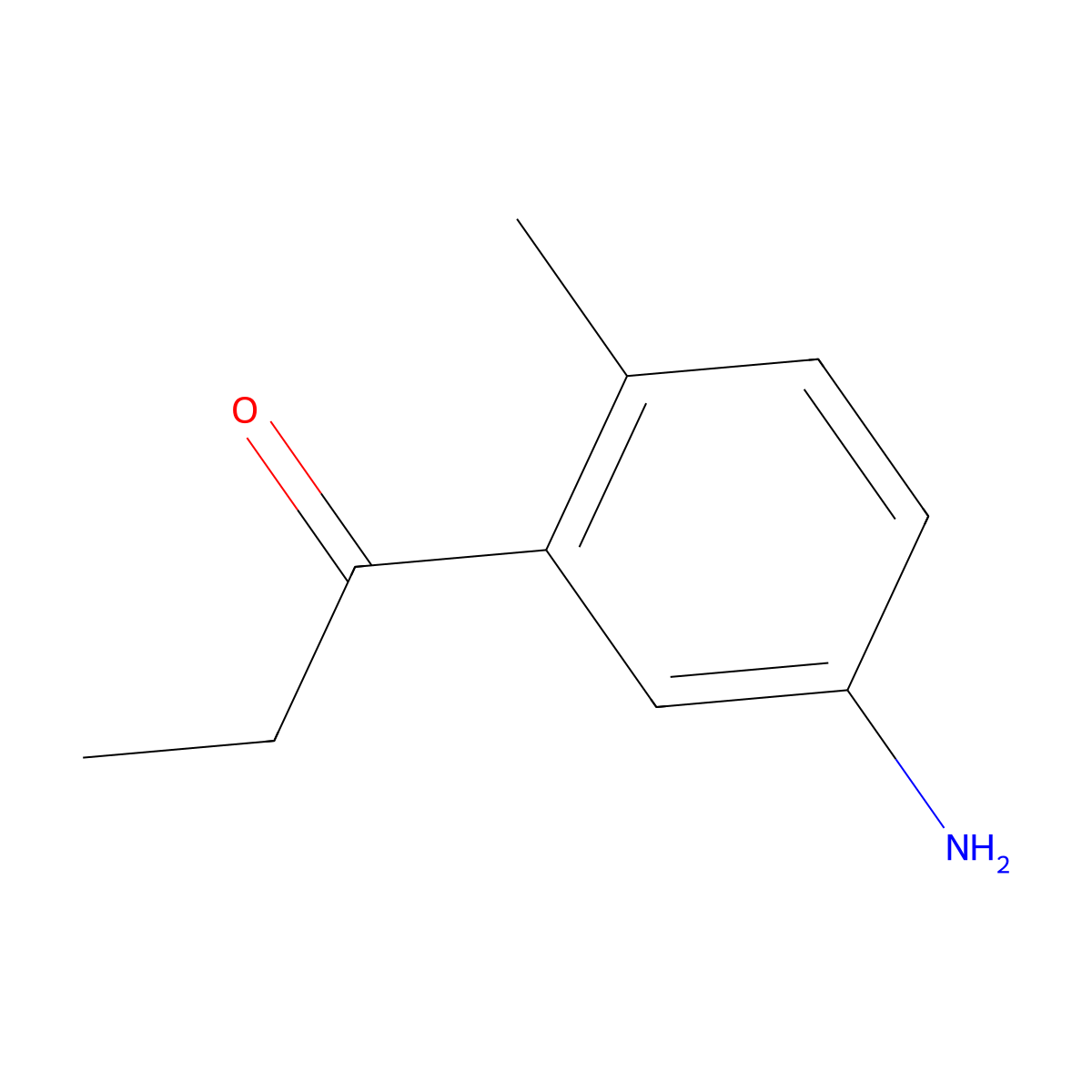 1-(5-Amino-2-methylphenyl)propan-1-one molecular structure, CAS 1432679-48-5