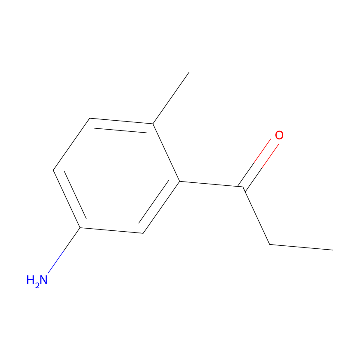 1-(5-Amino-2-methylphenyl)propan-1-one molecular structure, CAS 1432679-48-5