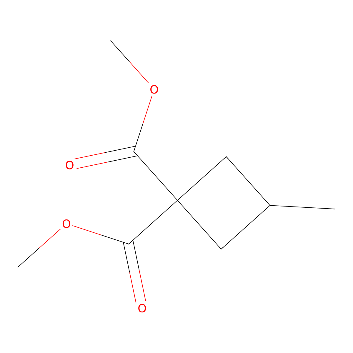 1,1-Dimethyl 3-methylcyclobutane-1,1-dicarboxylate molecular structure, CAS 1432679-60-1