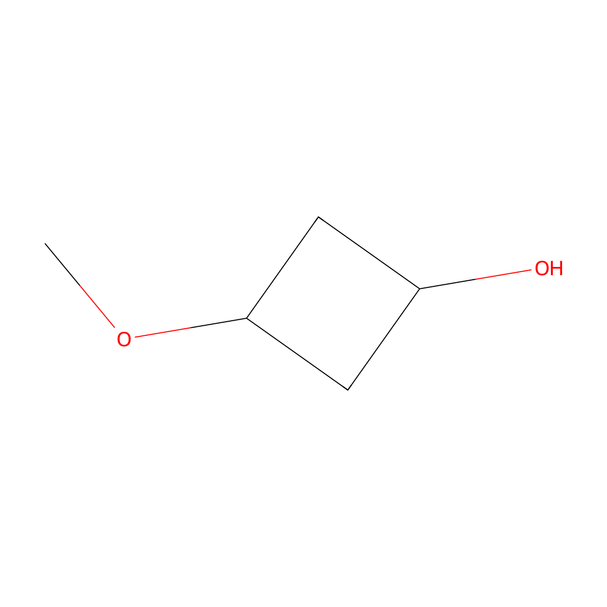 (1r,3r)-3-Methoxycyclobutan-1-ol molecular structure, CAS 1432680-25-5