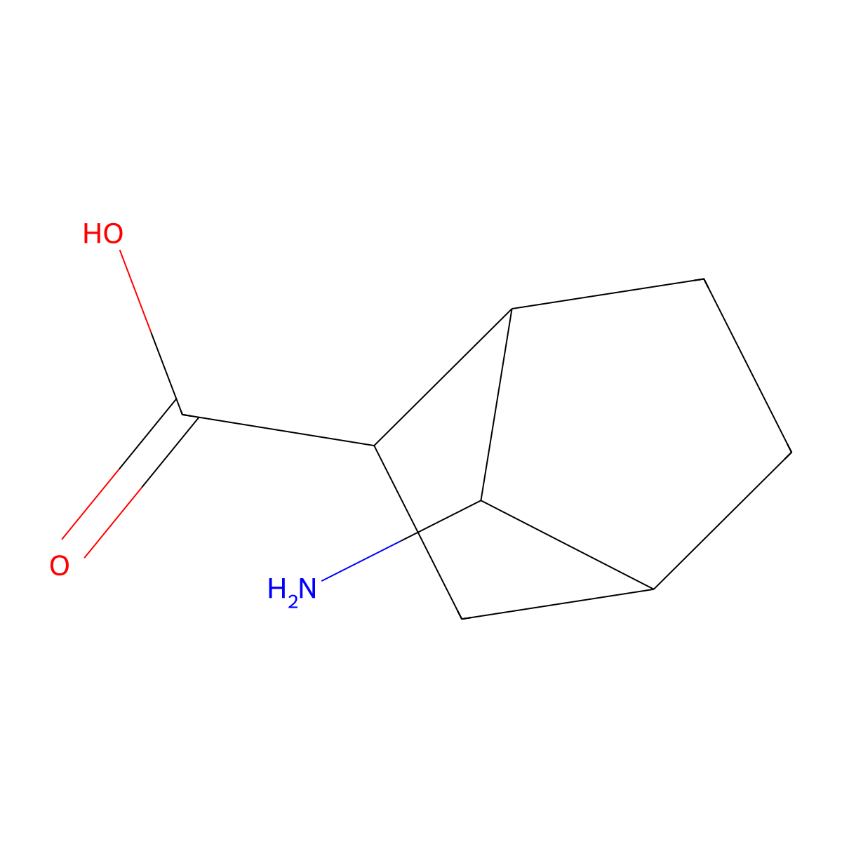 7-Aminobicyclo[2.2.1]heptane-2-carboxylic acid molecular structure, CAS 1432680-87-9