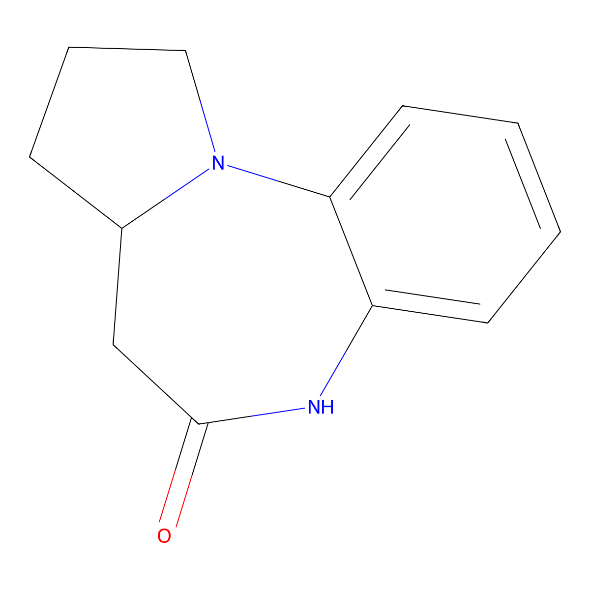 2,9-Diazatricyclo[8.4.0.0^{2,6}]tetradeca-1(10),11,13-trien-8-one molecular structure, CAS 1432681-05-4