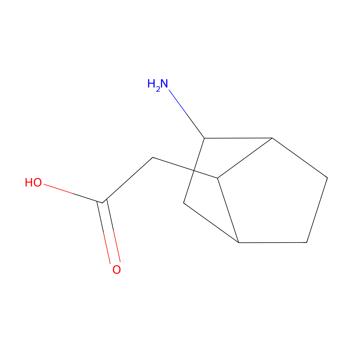 2-{2-Aminobicyclo[2.2.1]heptan-7-yl}acetic acid molecular structure, CAS 1432682-12-6