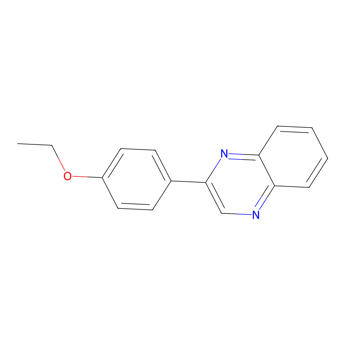 2-(4-Ethoxyphenyl)quinoxaline molecular structure, CAS 14329-80-7