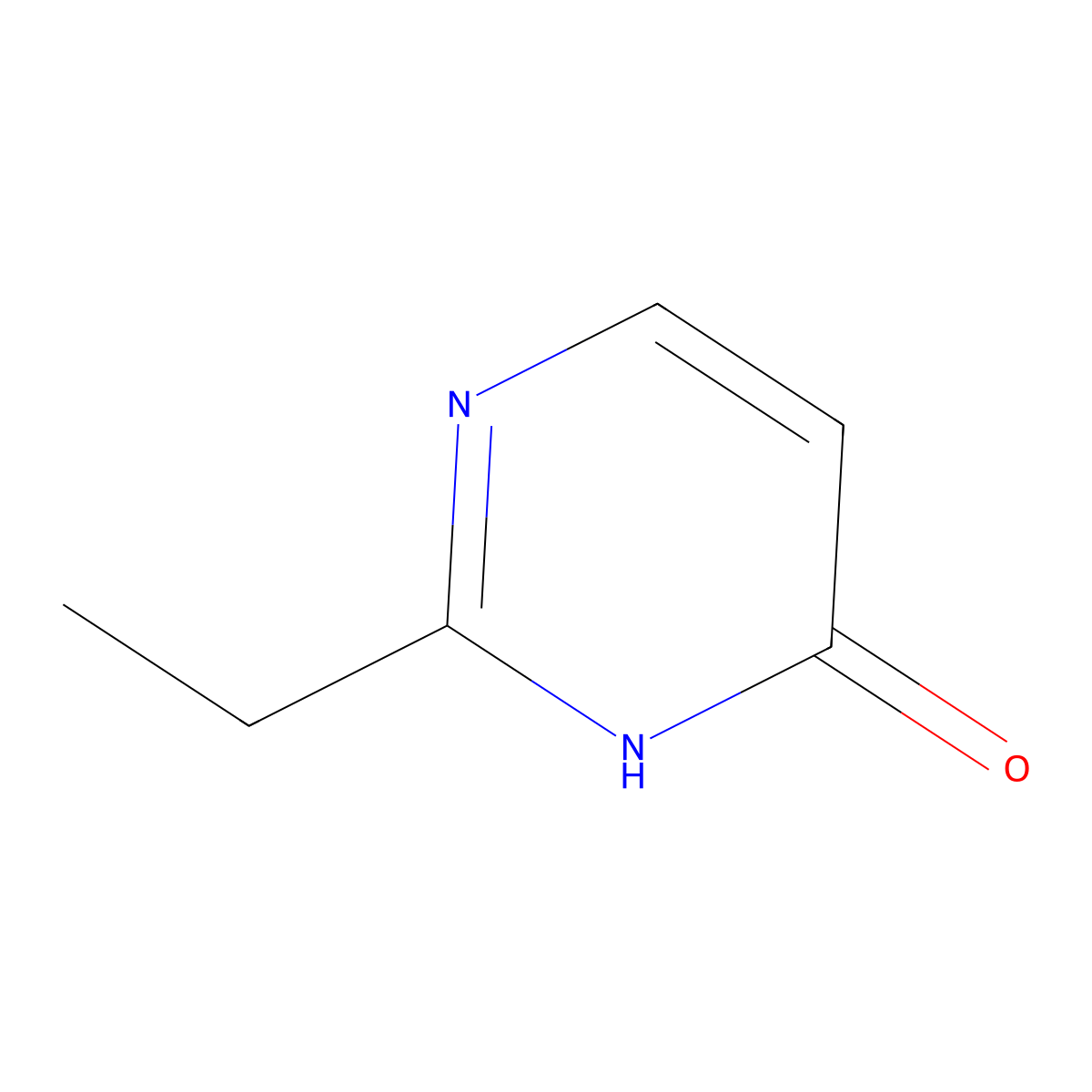 2-ethyl-3H-pyrimidin-4-one molecular structure, CAS 14331-50-1