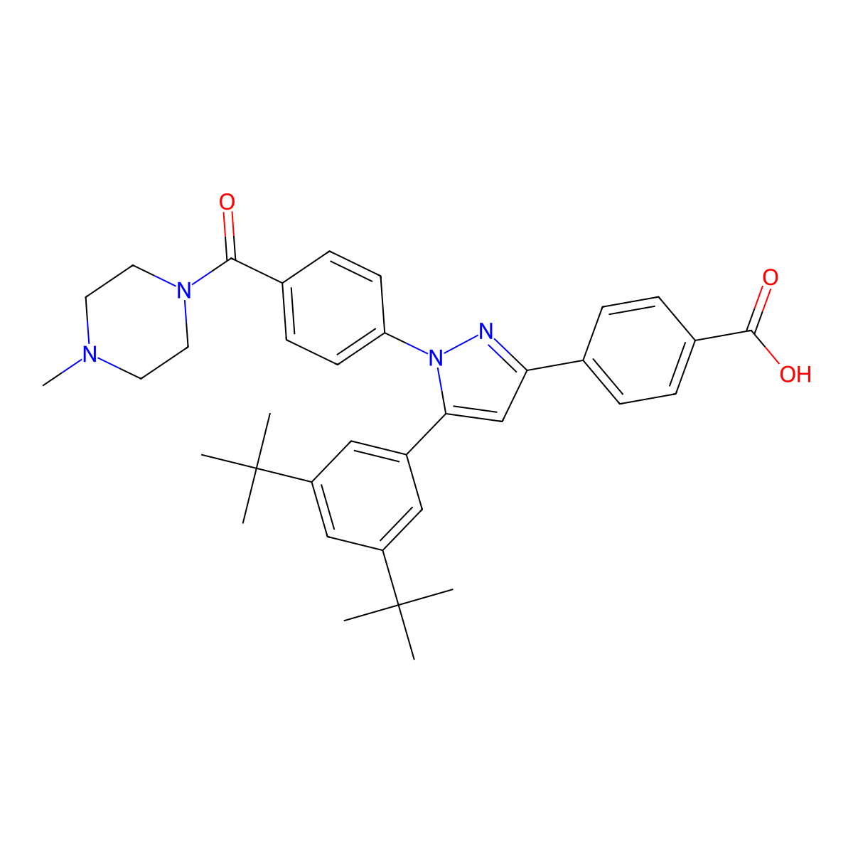 LY-2955303 molecular structure, CAS 1433497-19-8