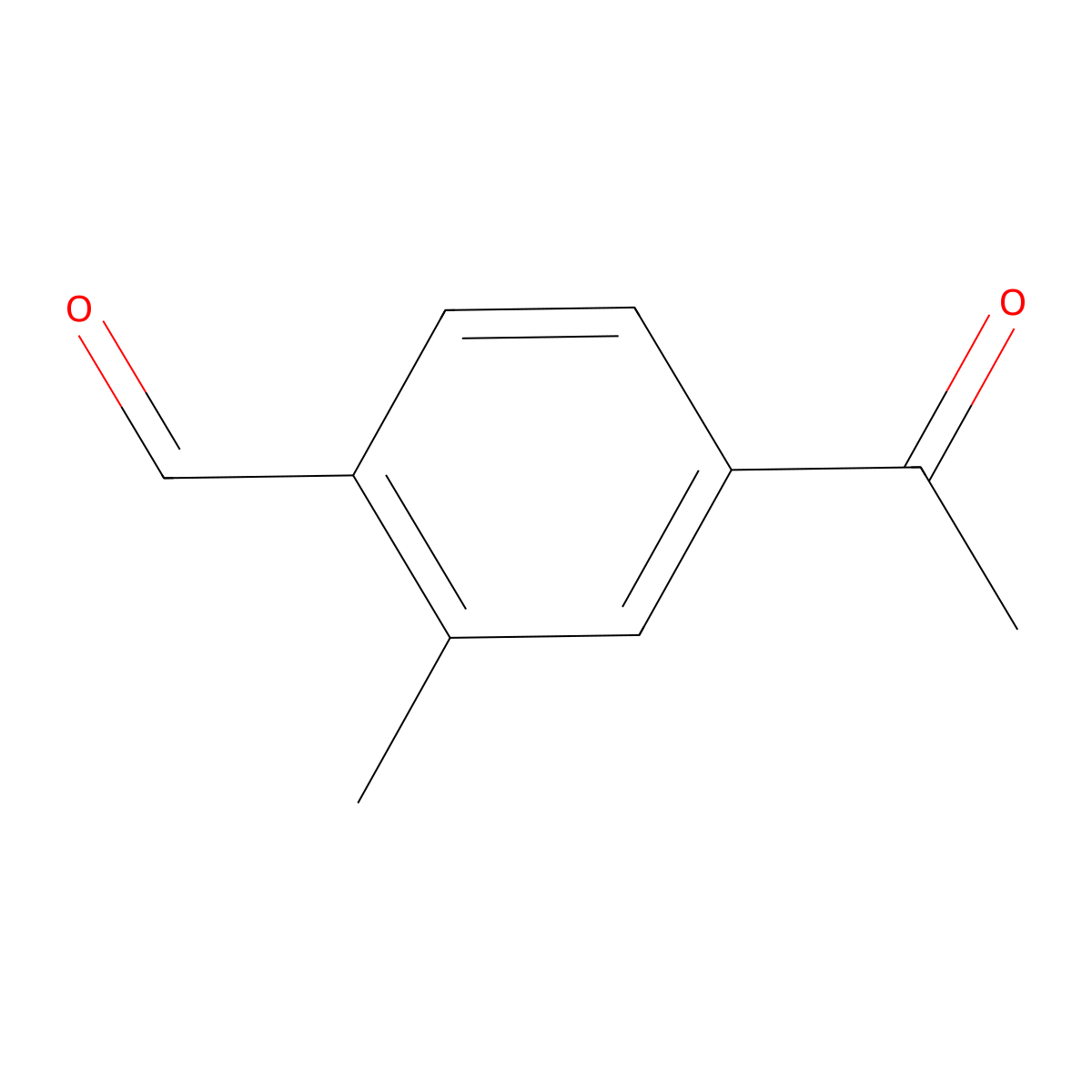4-Acetyl-2-methylbenzaldehyde molecular structure, CAS 1433821-65-8