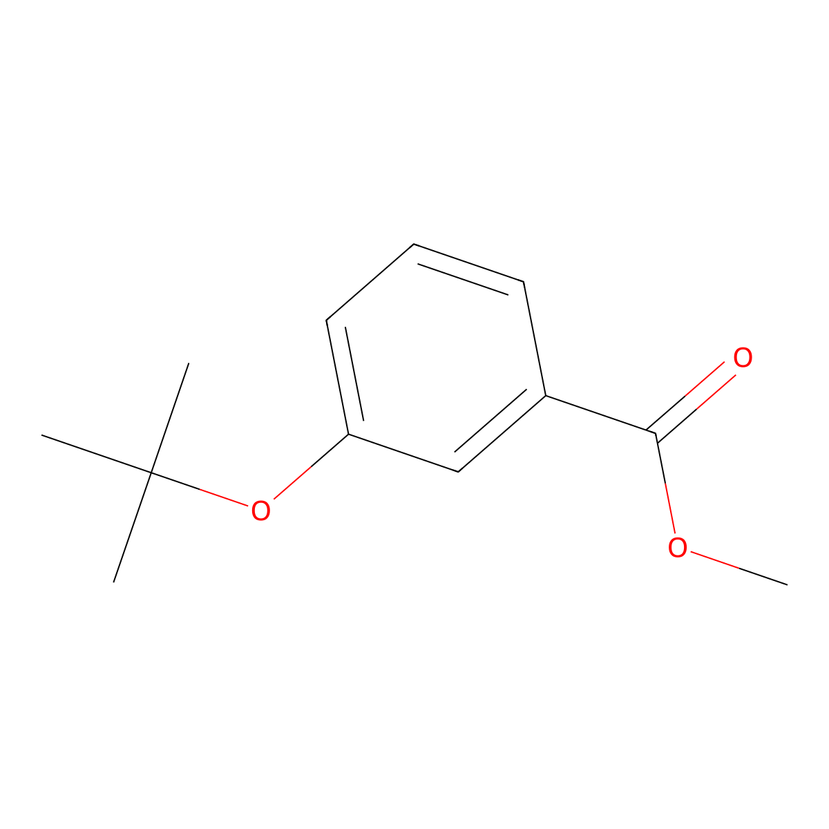 Methyl 3-(tert-butoxy)benzoate molecular structure, CAS 1433822-97-9