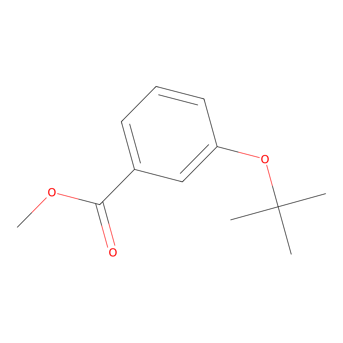 Methyl 3-(tert-butoxy)benzoate molecular structure, CAS 1433822-97-9