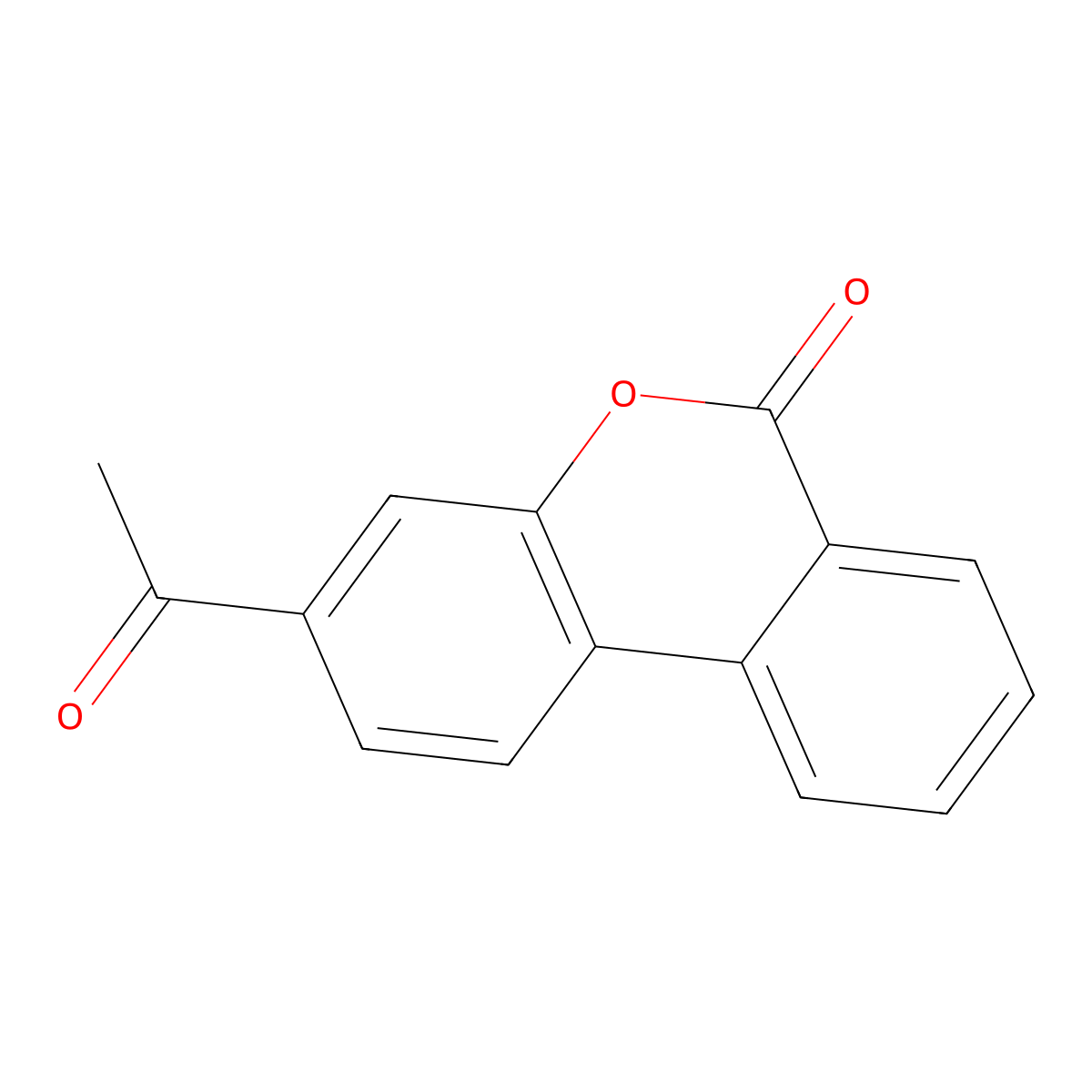 3-Acetyl-6H-benzo[c]chromen-6-one molecular structure, CAS 1433988-15-8