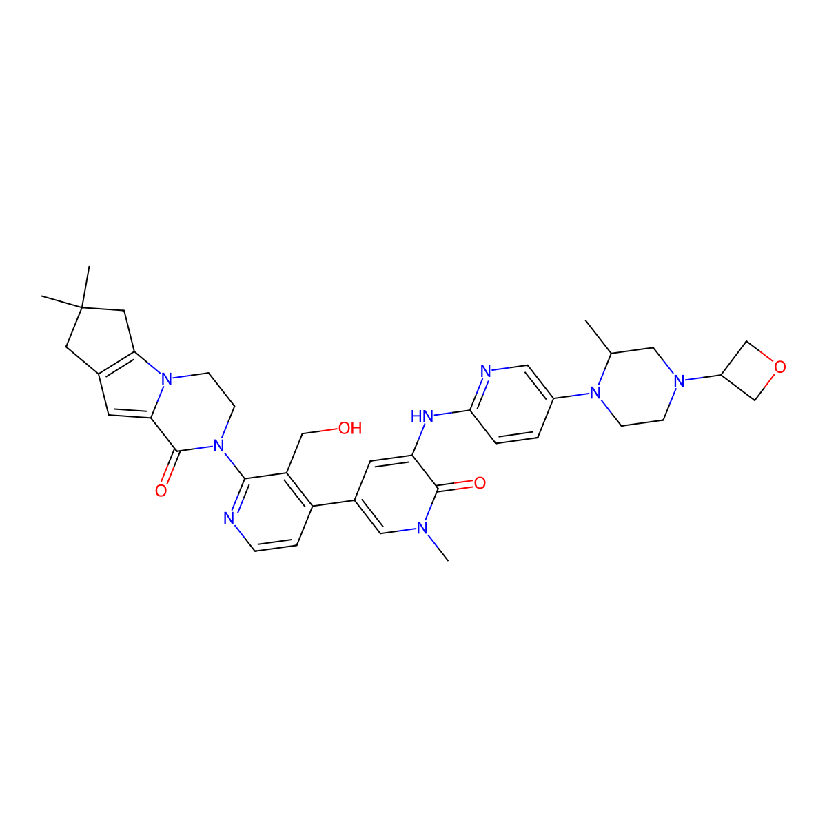 Fenebrutinib molecular structure, CAS 1434048-34-6