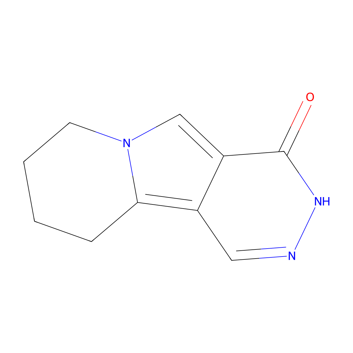7,8,9,10-Tetrahydropyridazino[4,5-a]indolizin-4(3H)-one molecular structure, CAS 1434051-77-0