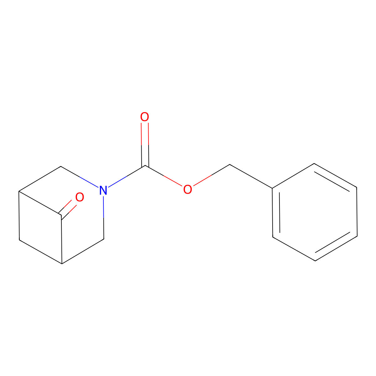 Benzyl 6-oxo-3-azabicyclo[3.1.1]heptane-3-carboxylate molecular structure, CAS 1434142-13-8