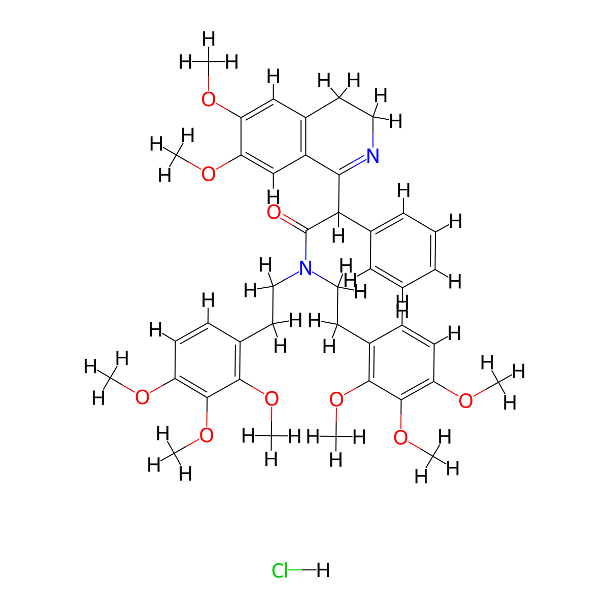 LOE 908 hydrochloride molecular structure, CAS 143482-60-4