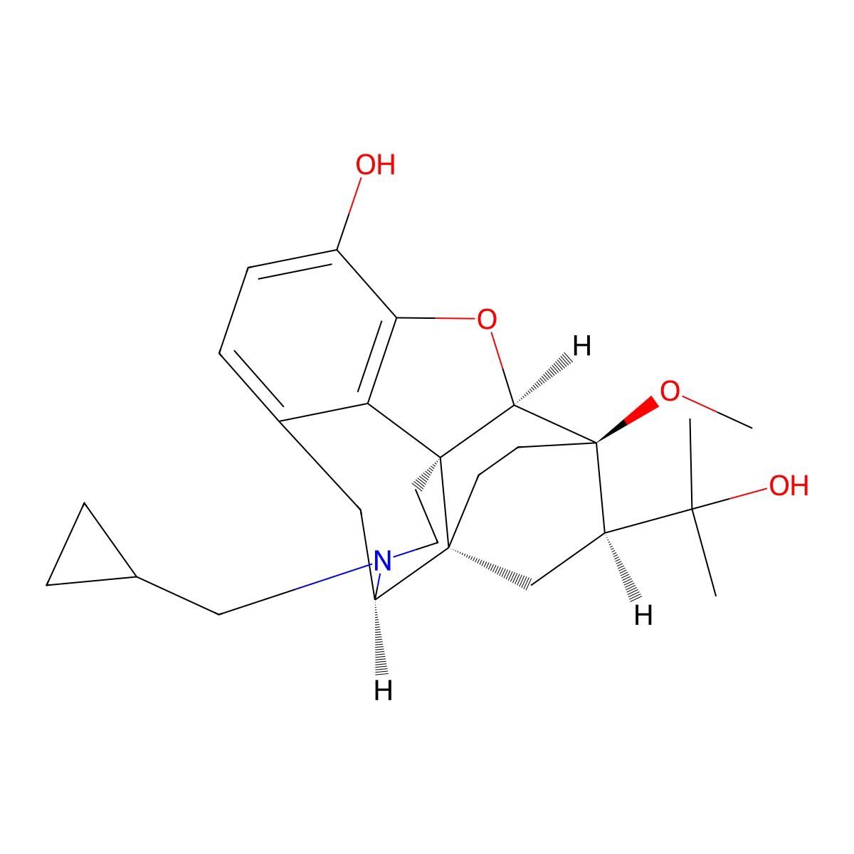 Diprenorphine molecular structure, CAS 14357-78-9