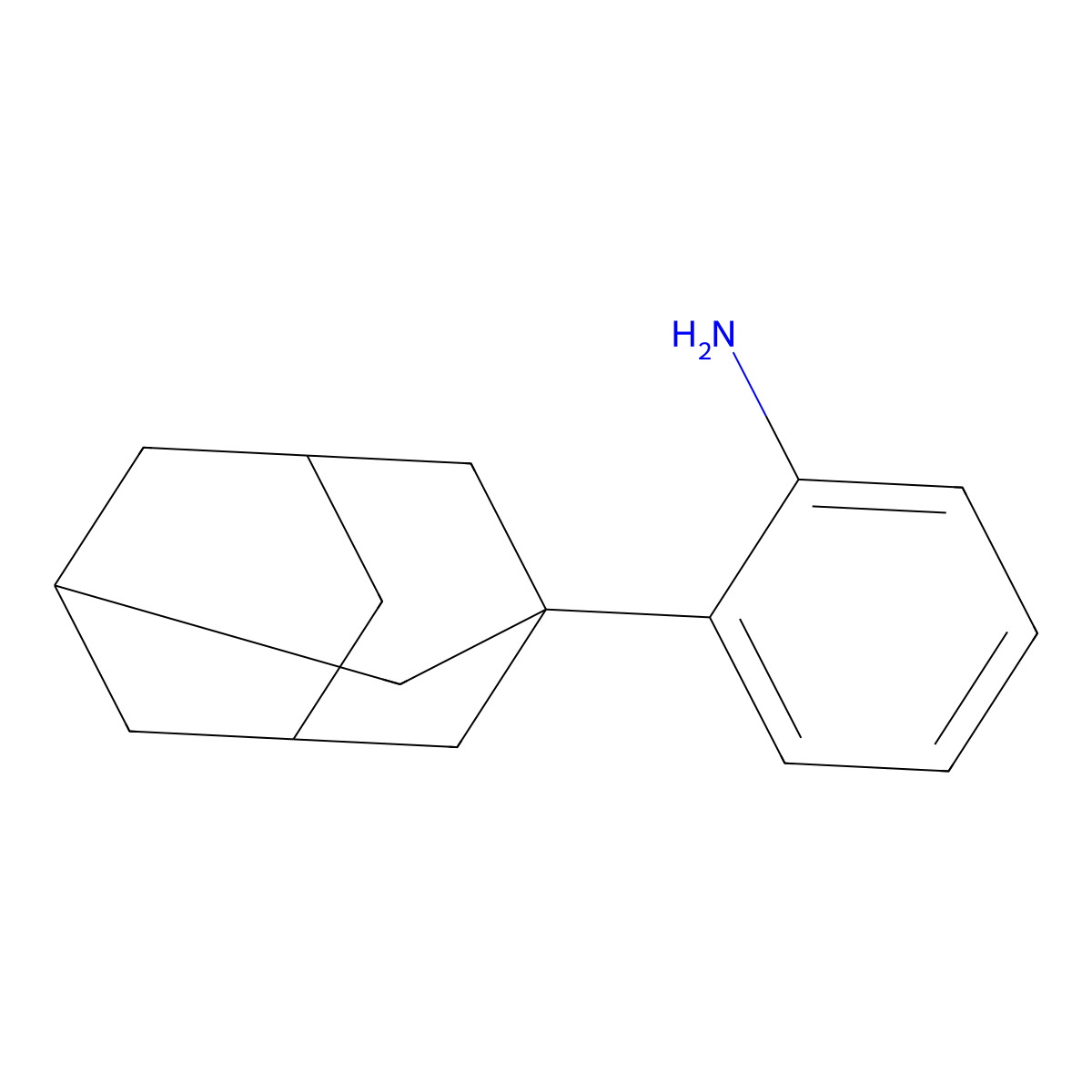 2-(Adamantan-1-yl)aniline molecular structure, CAS 143571-14-6