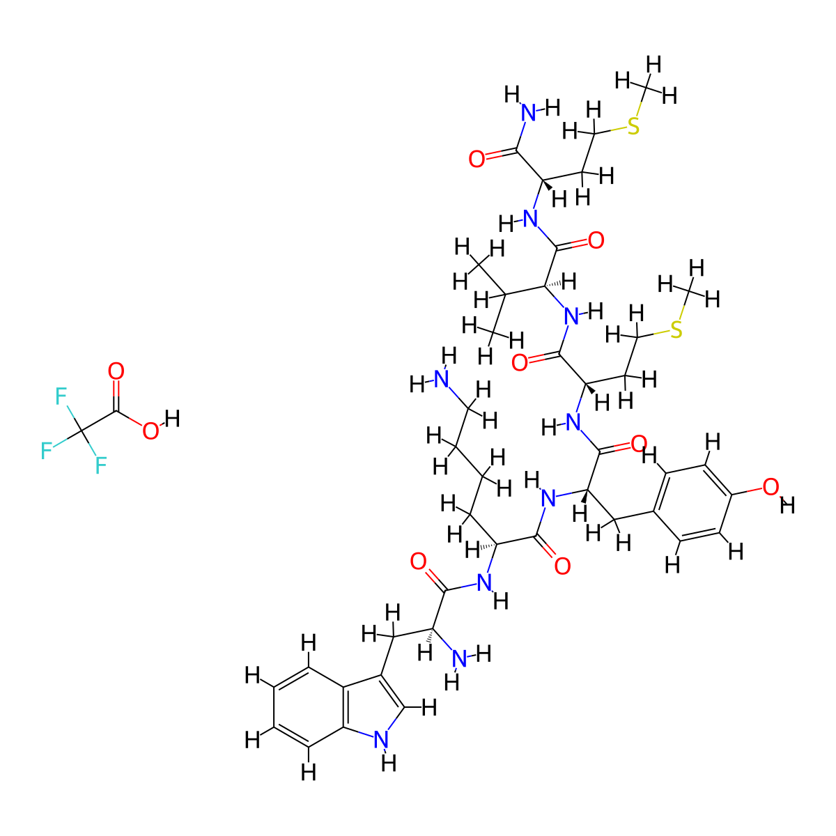 Wkymvm-NH2 (tfa) molecular structure, CAS 1435781-74-0