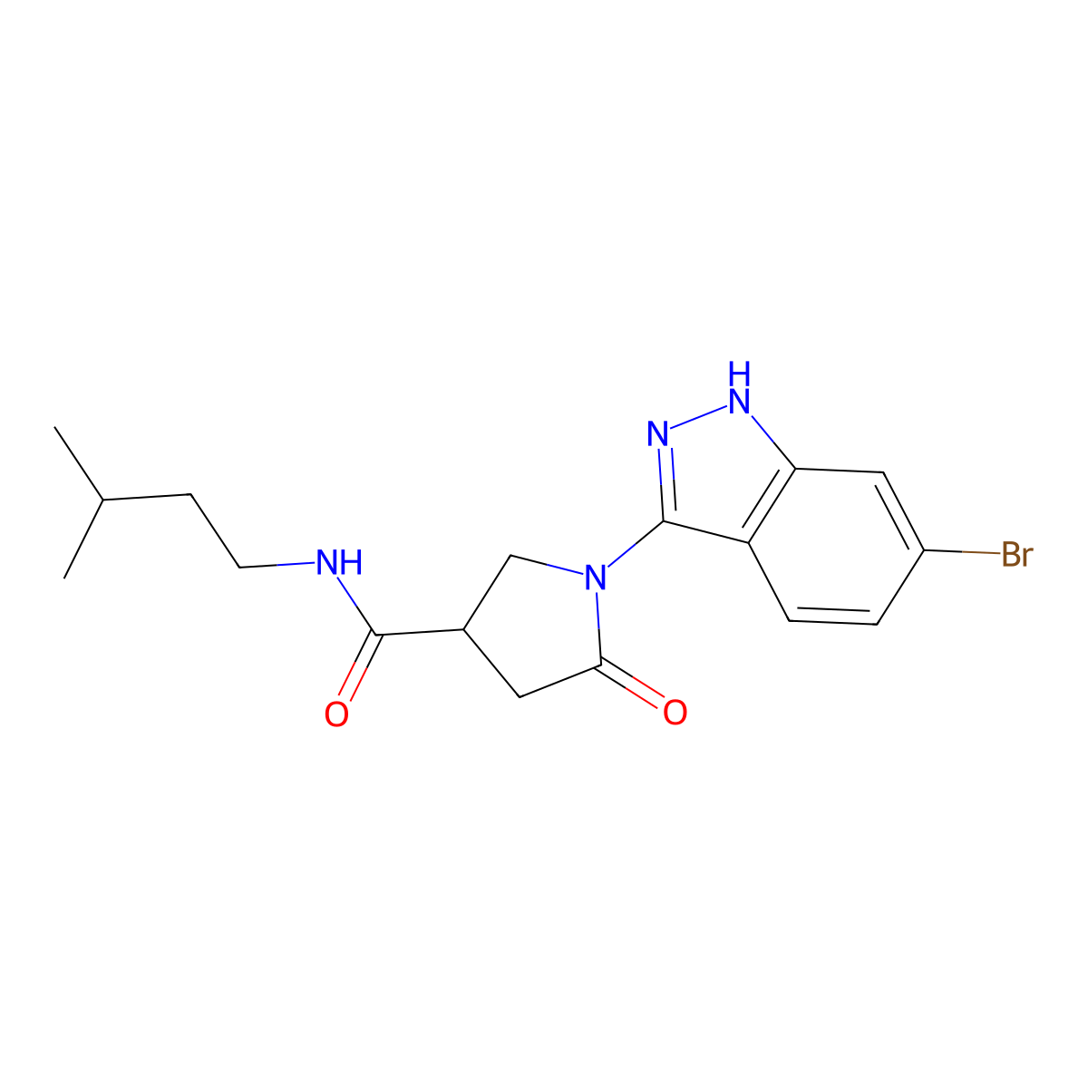C17H21BrN4O2 molecular structure, CAS 1435975-38-4