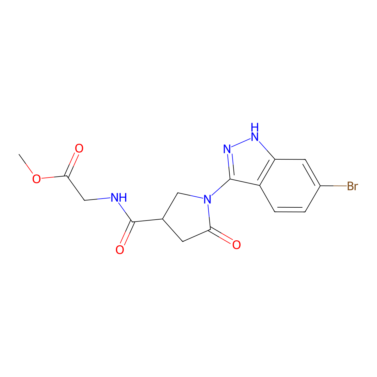 C15H15BrN4O4 molecular structure, CAS 1435984-31-8