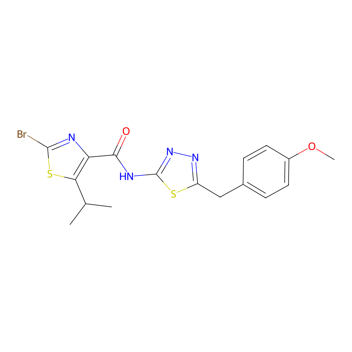 C17H17BrN4O2S2 molecular structure, CAS 1435985-99-1