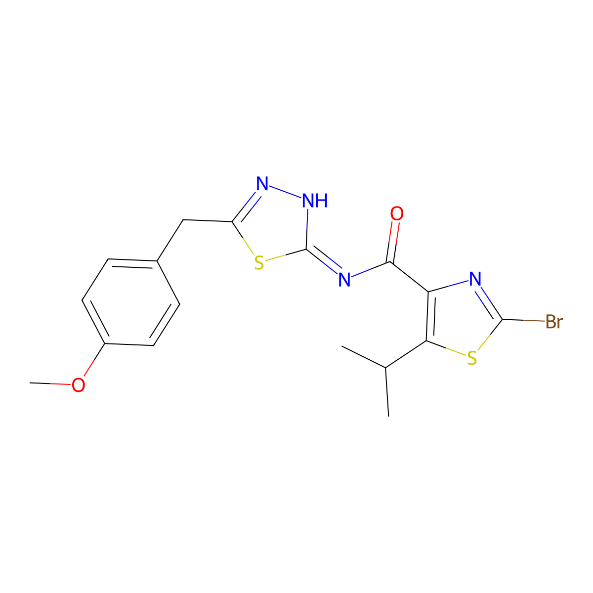 C17H17BrN4O2S2 molecular structure, CAS 1435985-99-1