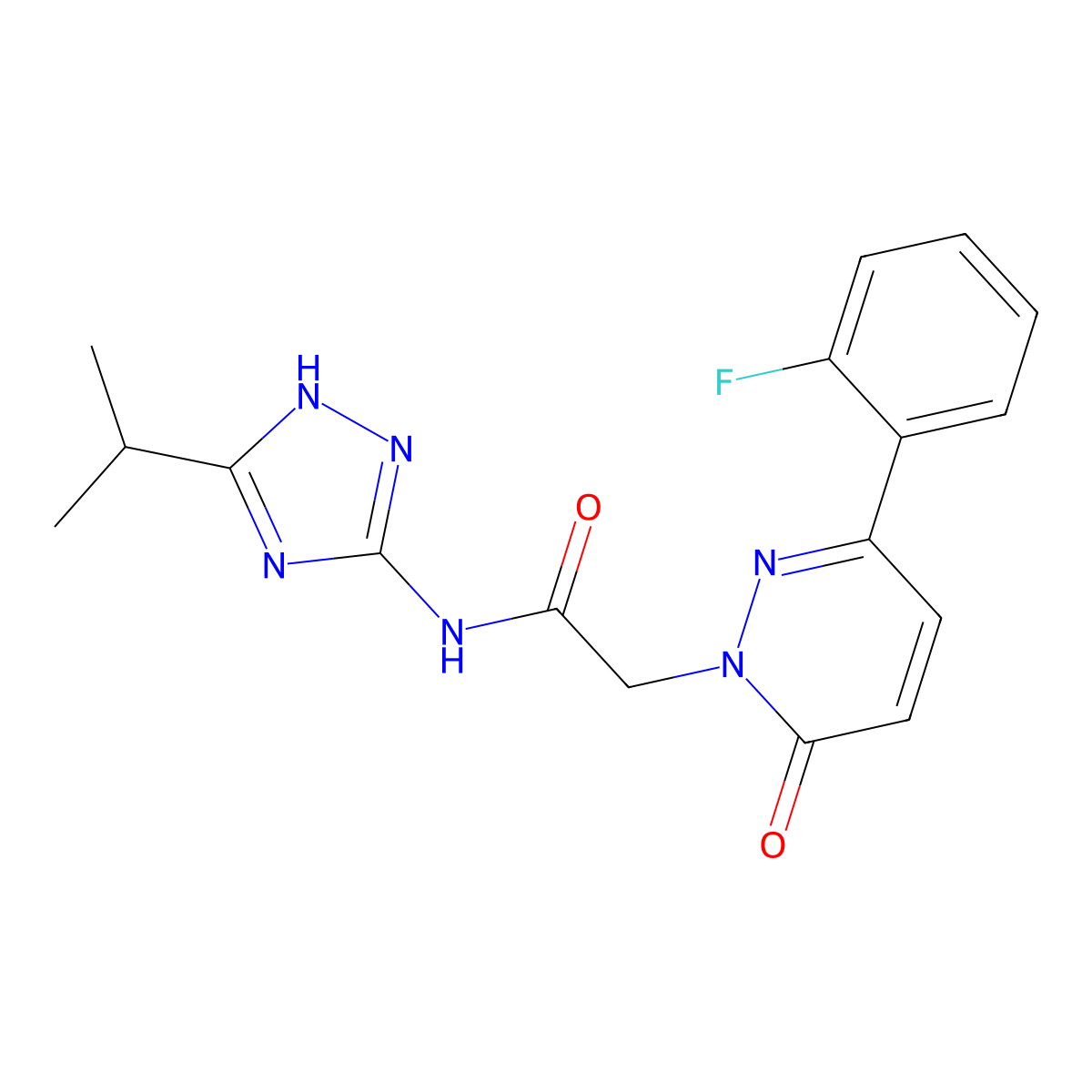 C17H17FN6O2 molecular structure, CAS 1435986-58-5