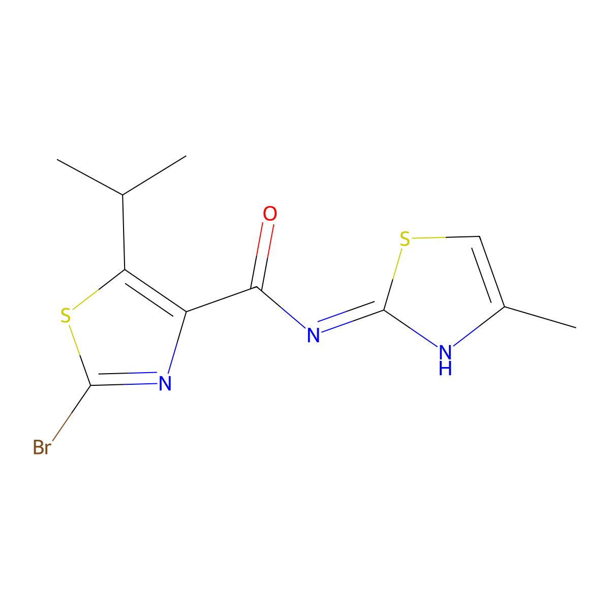 C11H12BrN3OS2 molecular structure, CAS 1435991-53-9