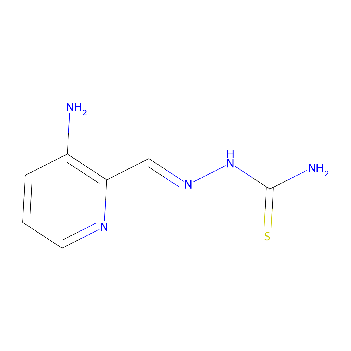 Triapine molecular structure, CAS 143621-35-6