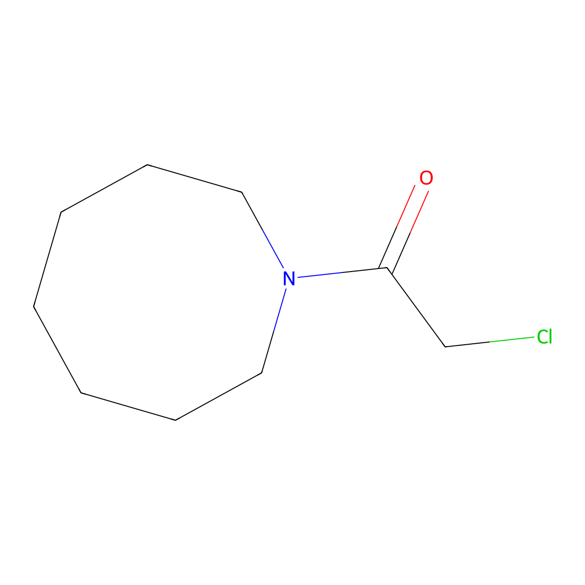 1-(Chloroacetyl)azocane molecular structure, CAS 14368-26-4