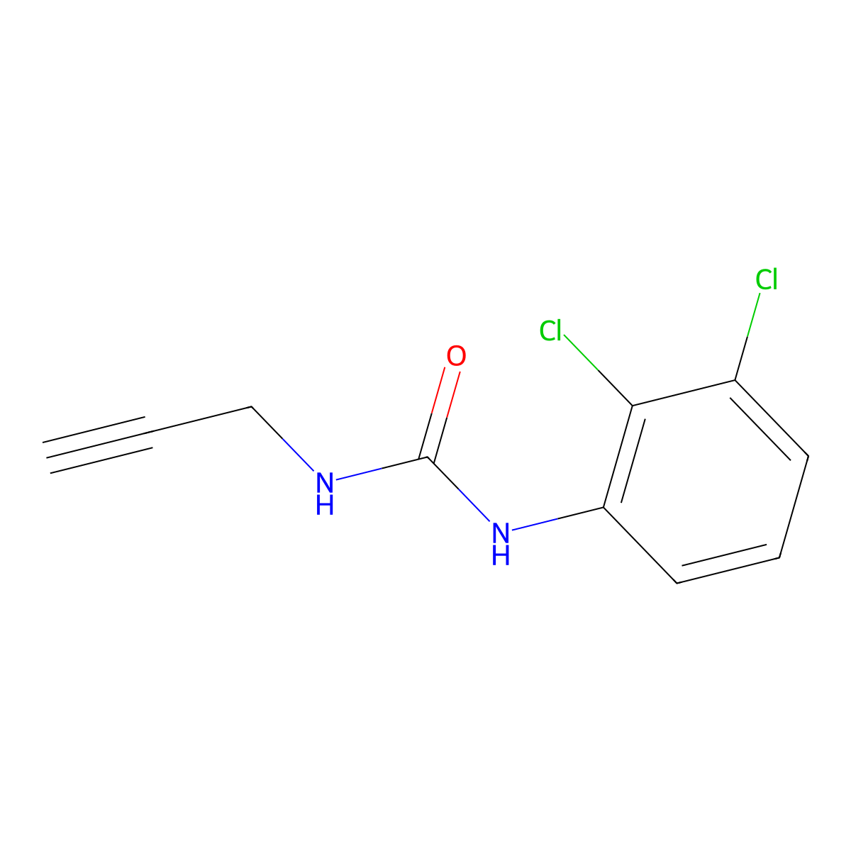 1-(2,3-Dichlorophenyl)-3-(prop-2-yn-1-yl)urea molecular structure, CAS 1437482-89-7