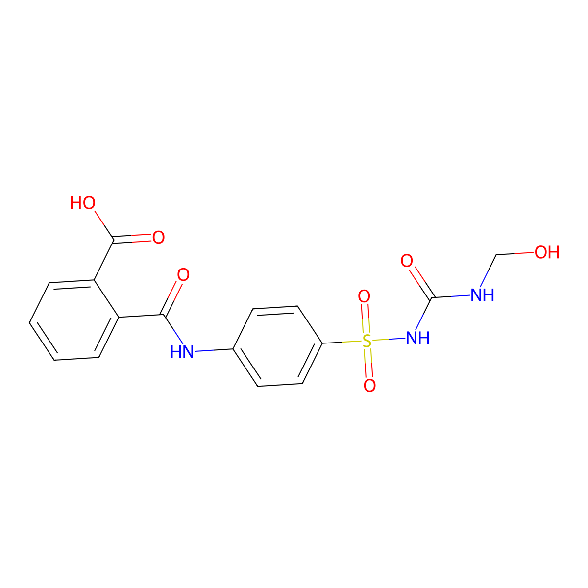 Sulfaloxic Acid molecular structure, CAS 14376-16-0