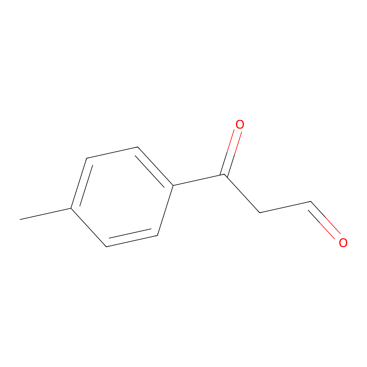 3-(4-Methylphenyl)-3-oxopropanal molecular structure, CAS 14377-02-7