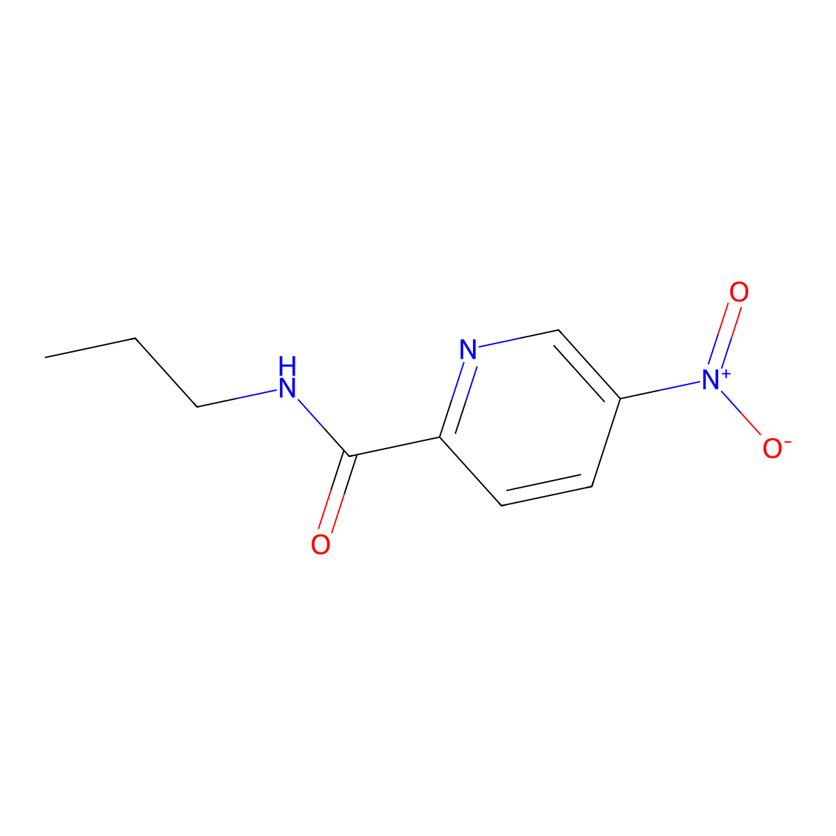 N-Propyl 5-nitropicolinamide molecular structure, CAS 1437794-74-5