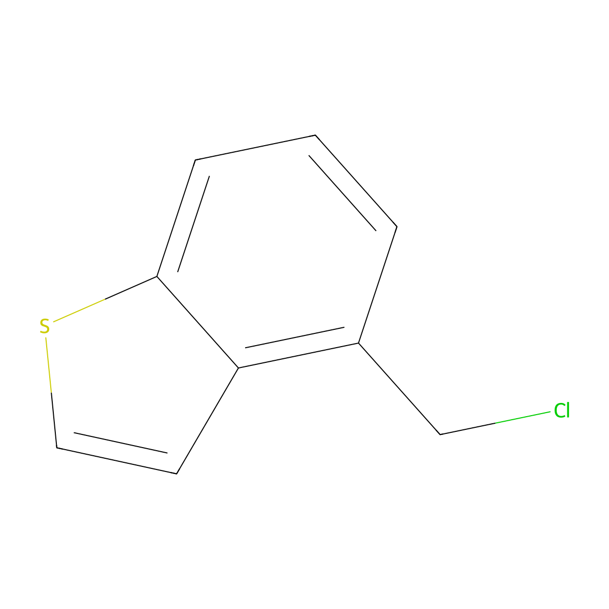 4-(Chloromethyl)benzo[b]thiophene molecular structure, CAS 143798-72-5
