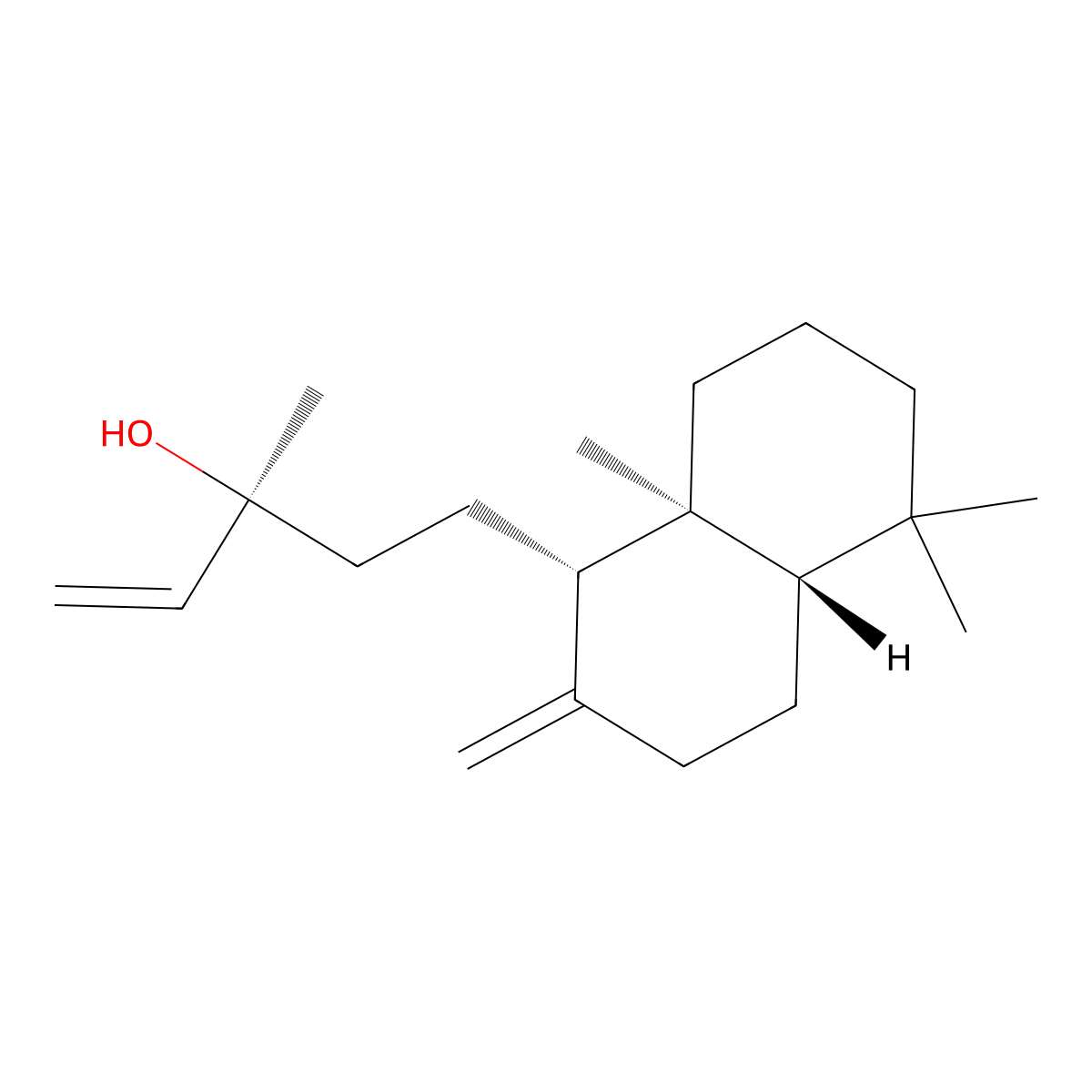 13-Epimanool molecular structure, CAS 1438-62-6