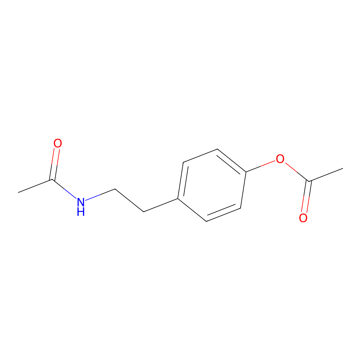 N,O-Diacetyltyramine molecular structure, CAS 14383-56-3