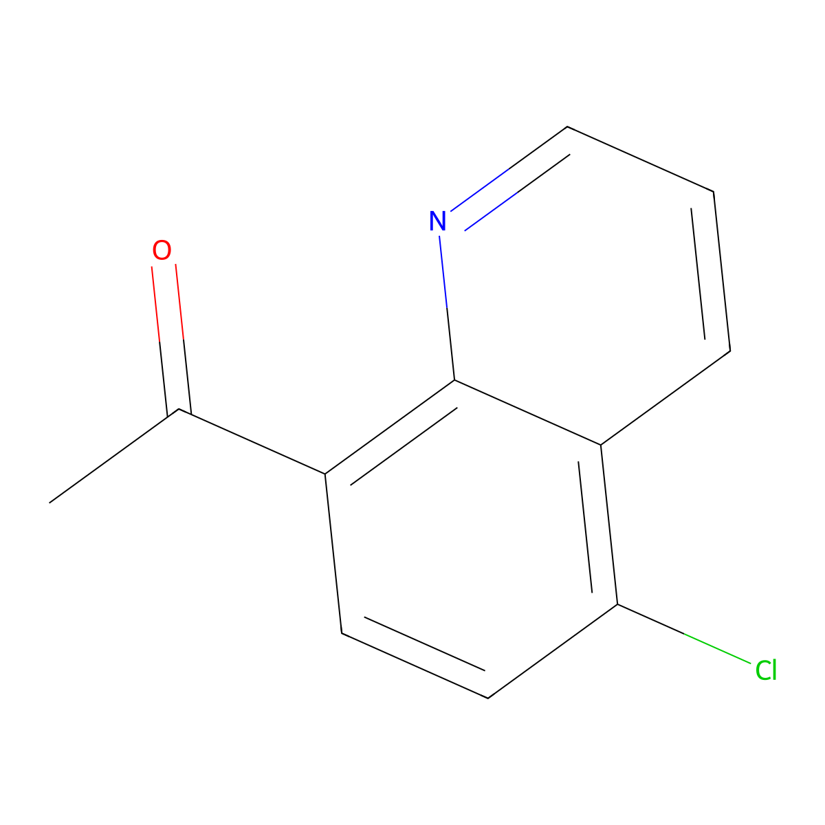 1-(5-Chloroquinolin-8-yl)ethanone molecular structure, CAS 1438559-55-7