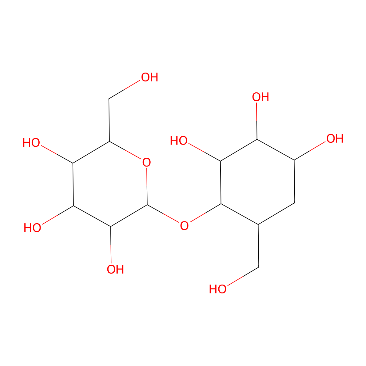 Pseudo-cellobiose molecular structure, CAS 143899-78-9