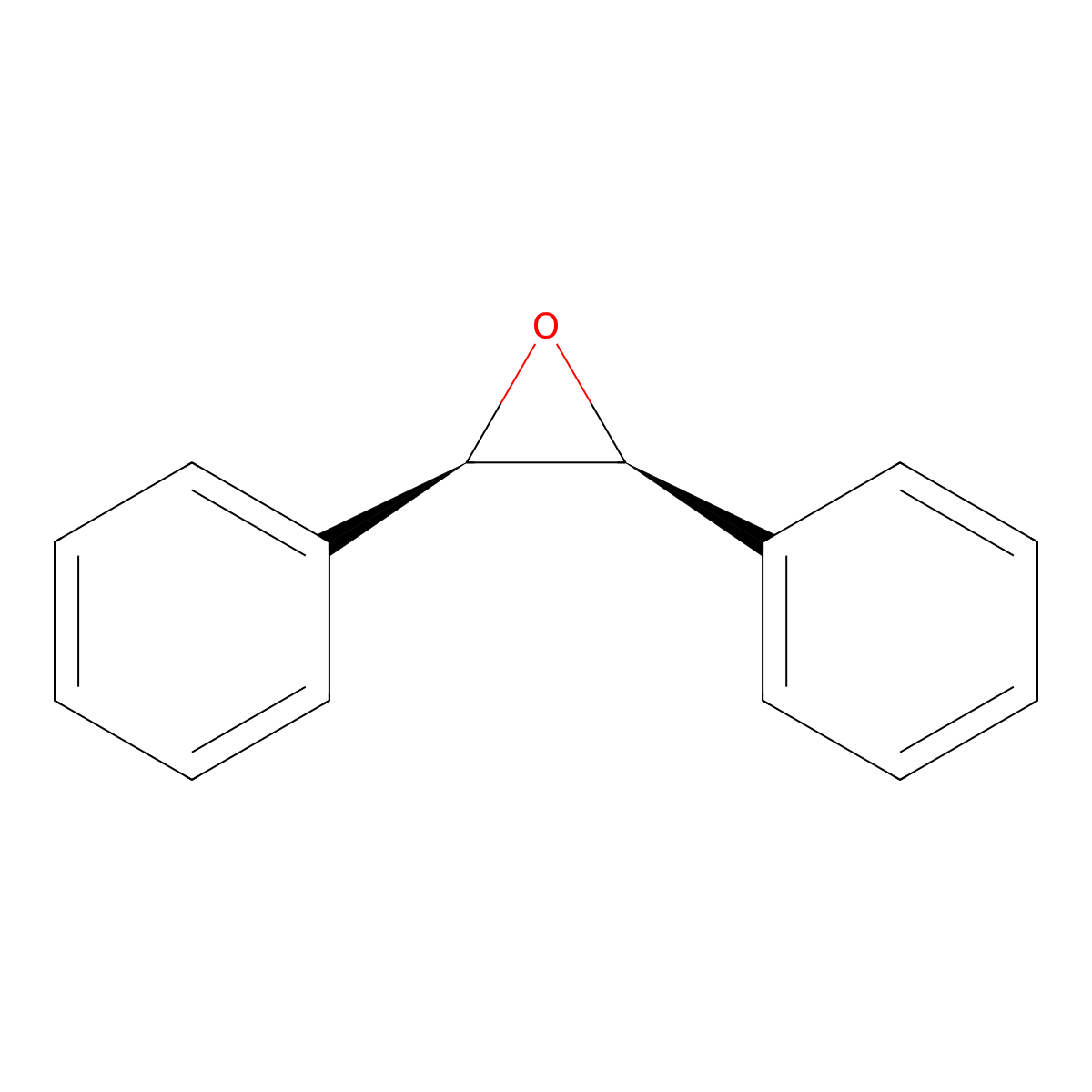 cis-Stilbene oxide molecular structure, CAS 1439-07-2