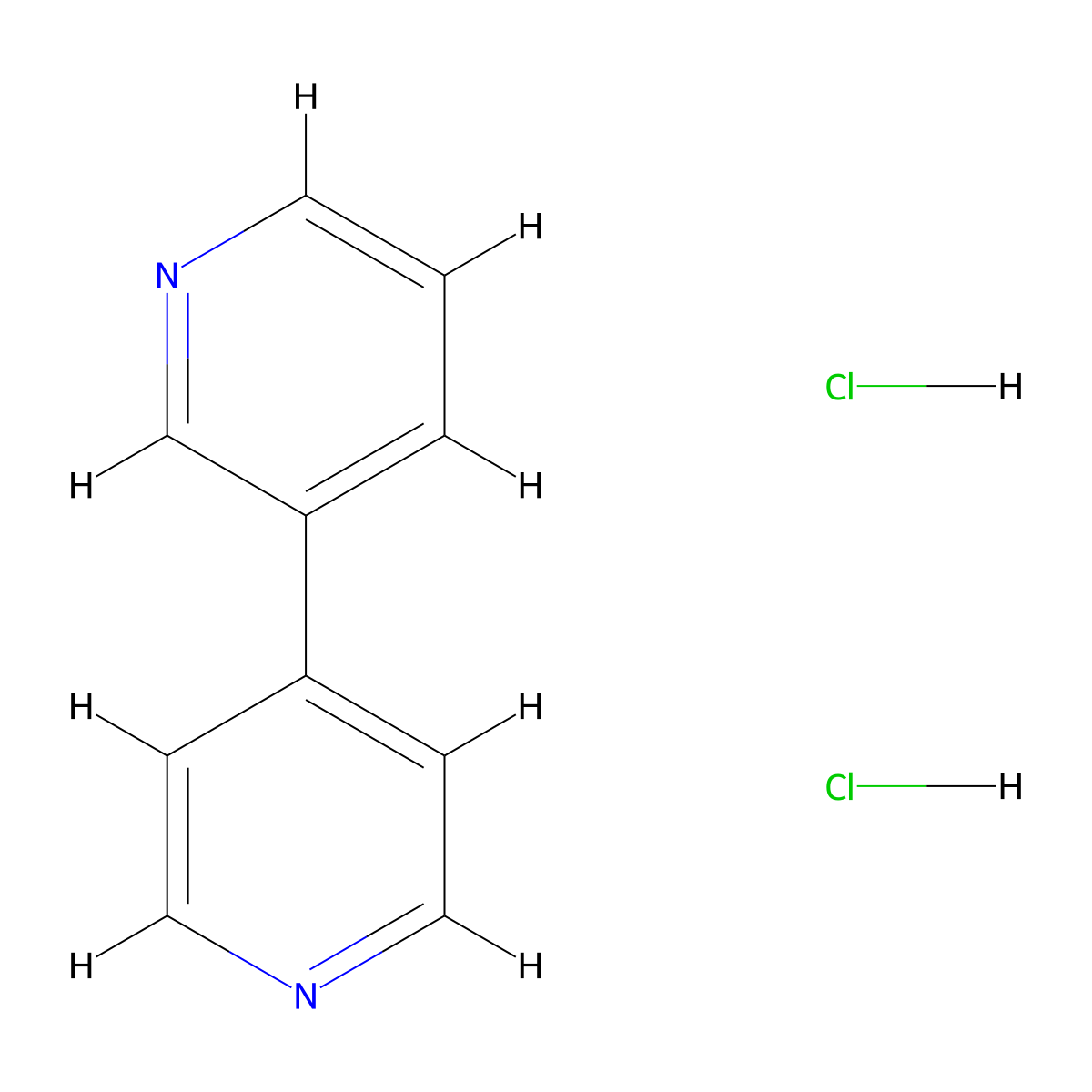 3-(Pyridin-4-yl)pyridine dihydrochloride molecular structure, CAS 143924-42-9