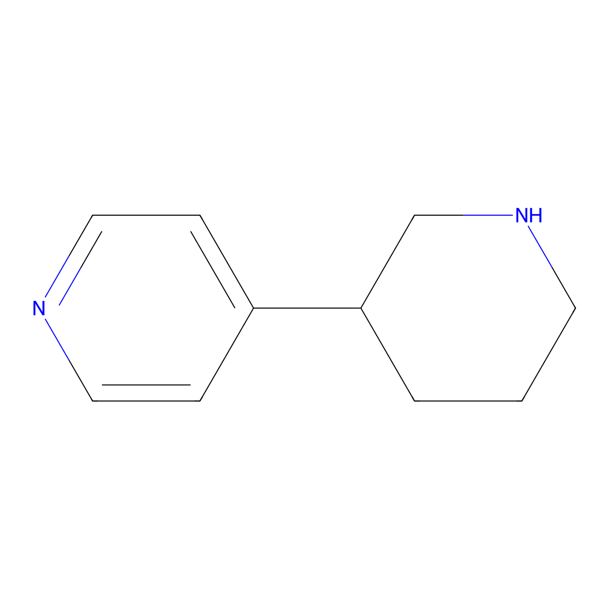 4-(Piperidin-3-yl)pyridine molecular structure, CAS 143924-50-9