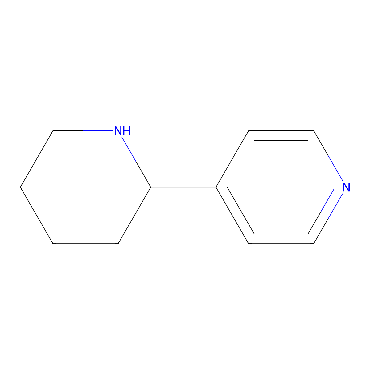 4-(Piperidin-2-yl)pyridine molecular structure, CAS 143924-51-0