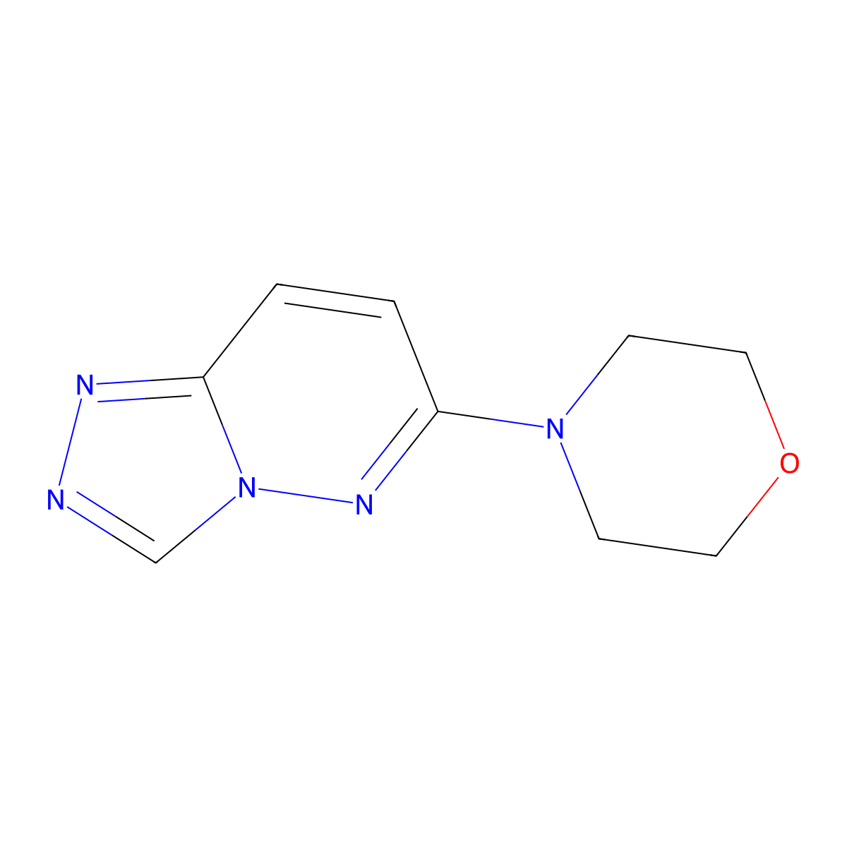 4-{[1,2,4]Triazolo[4,3-B]pyridazin-6-YL}morpholine molecular structure, CAS 14393-77-2