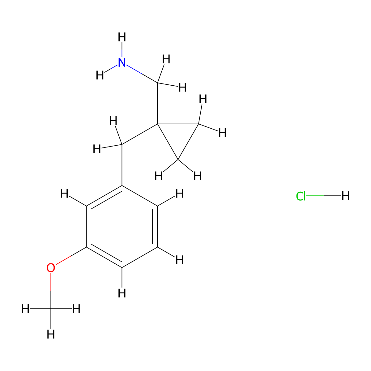 1-[(3-Methoxyphenyl)methyl]cyclopropyl-methanamine hydrochloride molecular structure, CAS 1439899-30-5