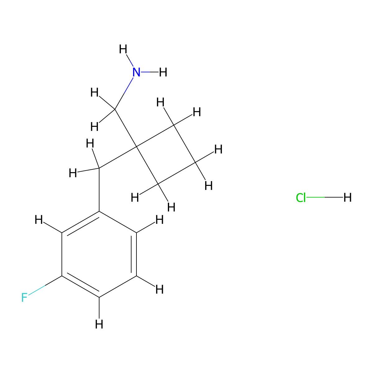 1-[(3-Fluorophenyl)methyl]cyclobutyl-methanamine hydrochloride molecular structure, CAS 1439902-31-4