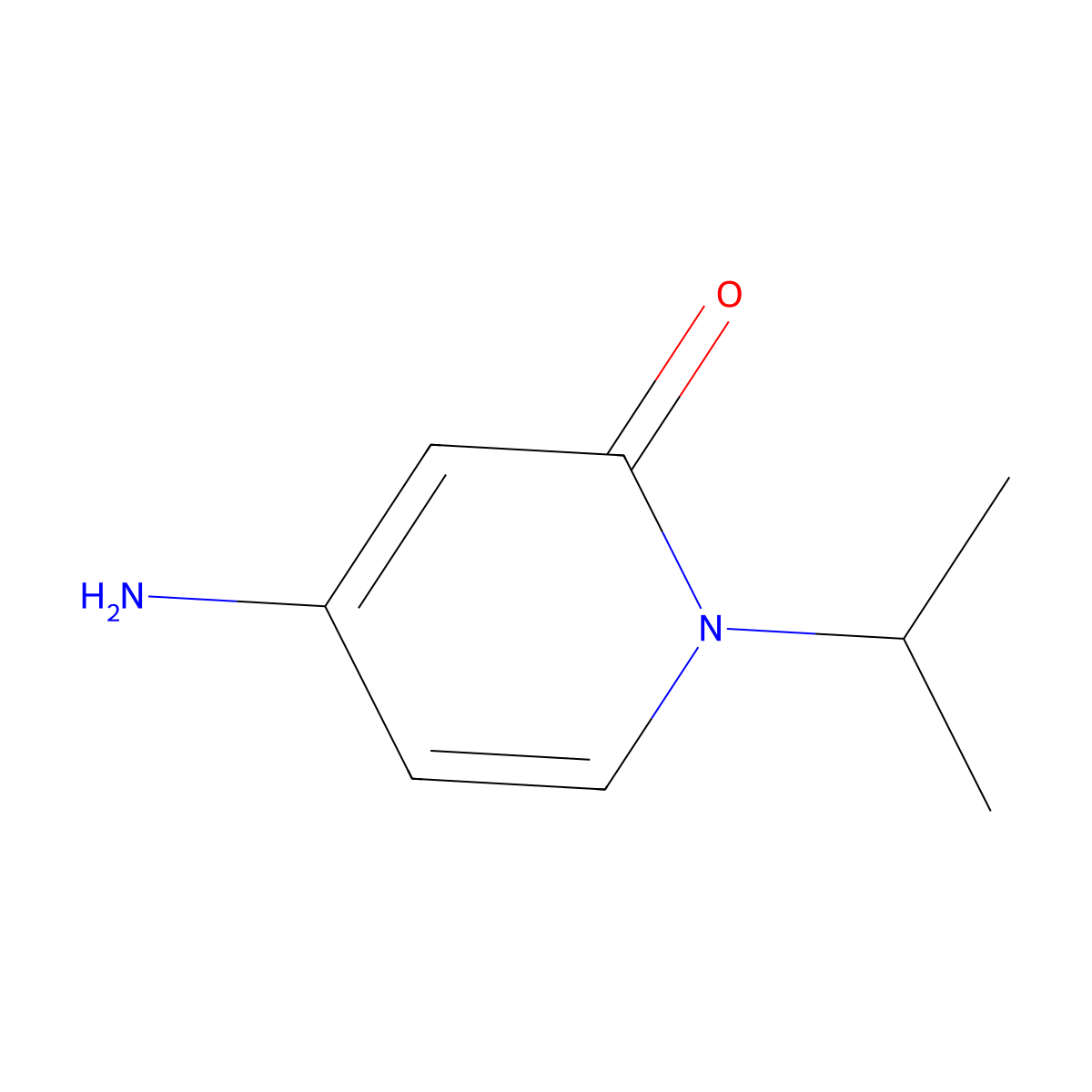4-Amino-1-isopropylpyridin-2(1H)-one molecular structure, CAS 1439902-59-6