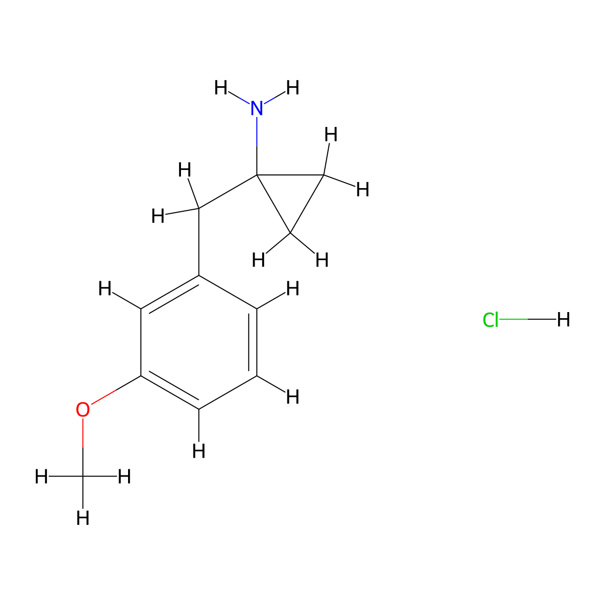 1-[(3-Methoxyphenyl)methyl]cyclopropan-1-amine hydrochloride molecular structure, CAS 1439903-03-3