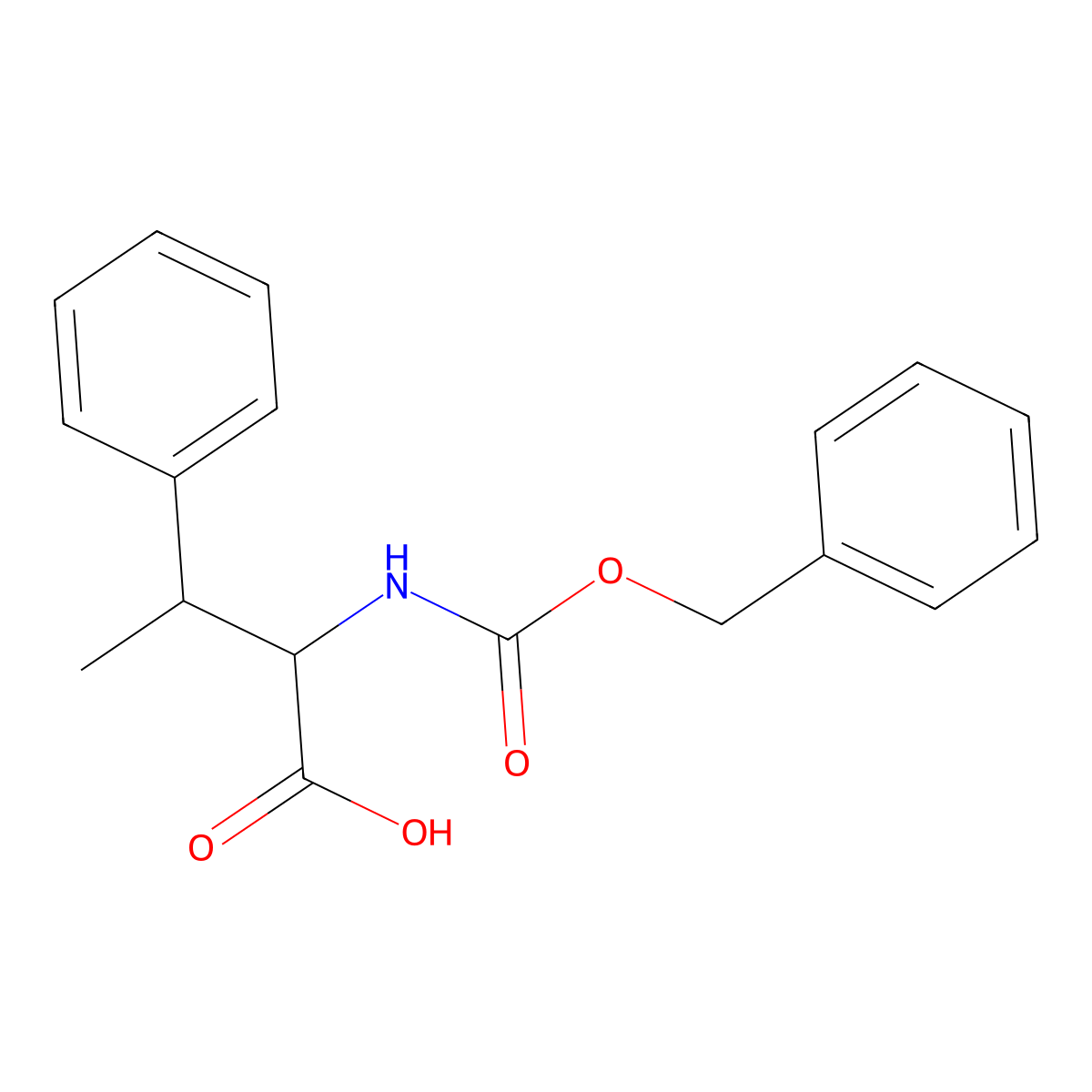 2-{[(Benzyloxy)carbonyl]amino}-3-phenylbutanoic acid molecular structure, CAS 1439904-53-6