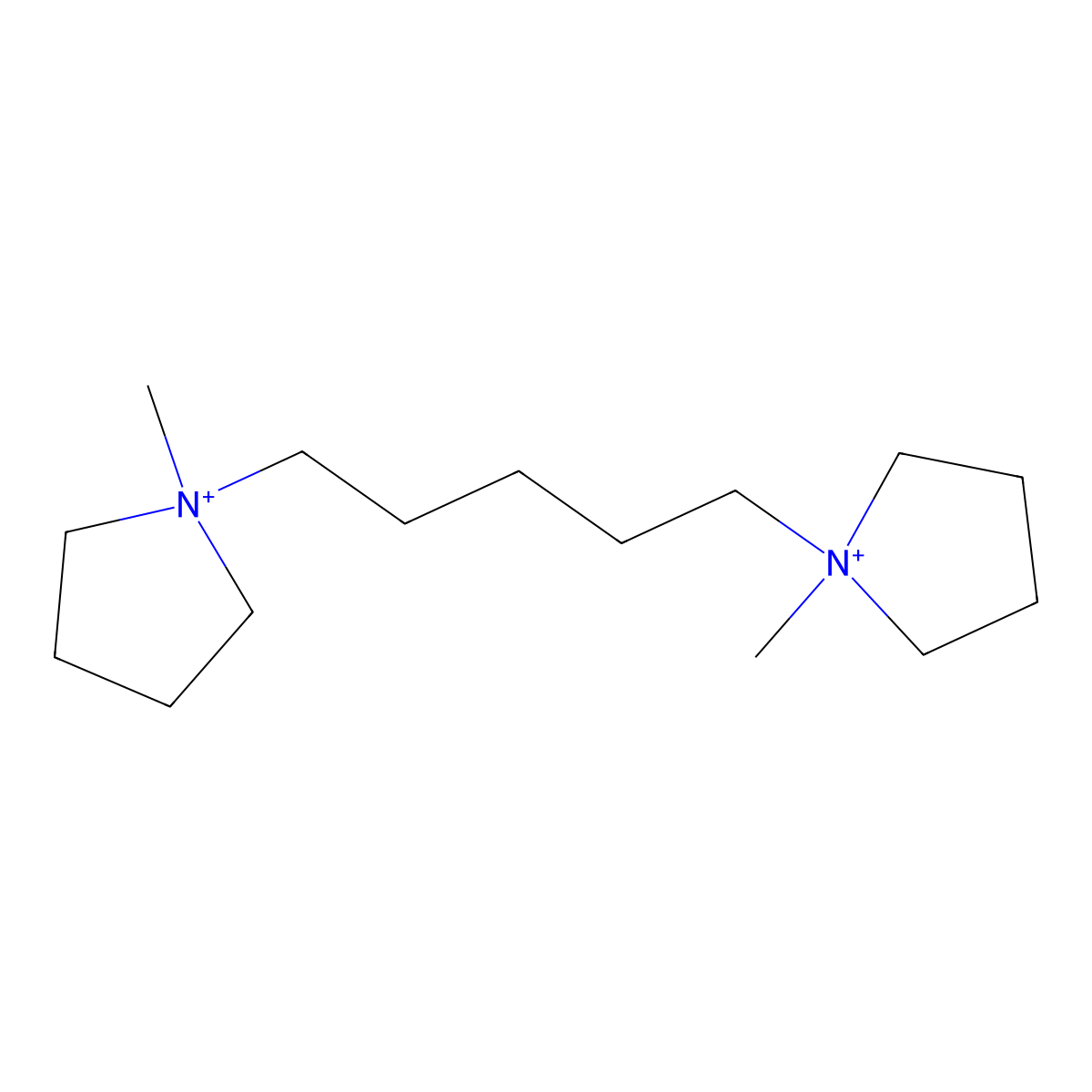 Pentolinium molecular structure, CAS 144-44-5